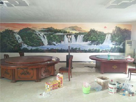 南通墙绘-写实风景