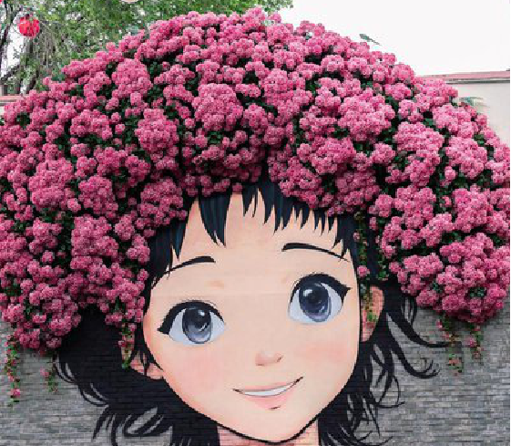 南通墙体彩绘-网红墙打卡