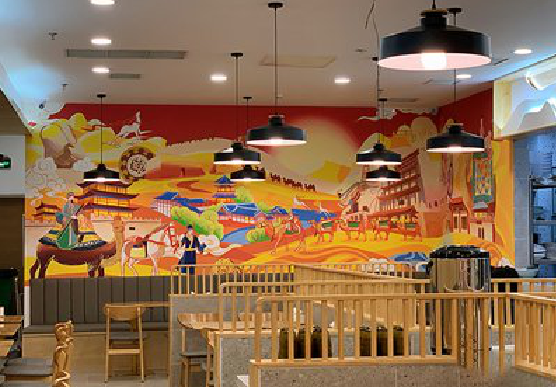 南通商业空间彩绘介绍。