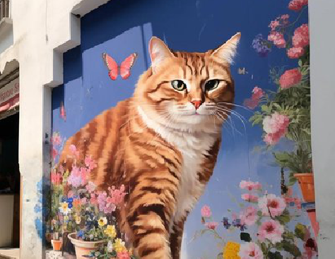 南通自己绘制有个性的手绘墙