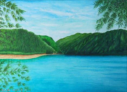 南通在墙绘中，如何绘画绿水青山？