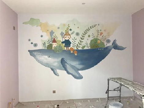 南通手绘墙的特点及优势。