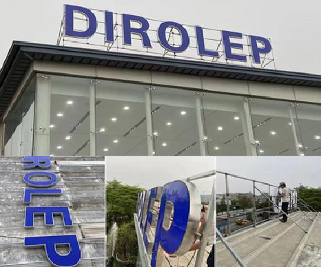 南通楼顶发光字安装的注意事项。